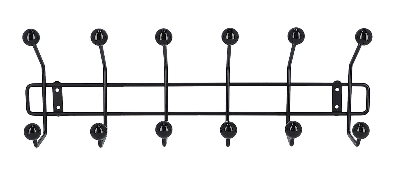 Garderobenleiste CRICK Schwarz 51 x 11 x 17 günstig online kaufen
