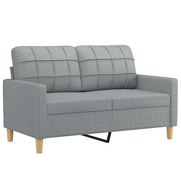 vidaXL Sofa 2-tlg. Sofagarnitur mit Kissen günstig online kaufen
