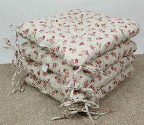 Rattani Sitzkissen Set 4x Stuhlkissen/Sitzkissen Klara günstig online kaufen