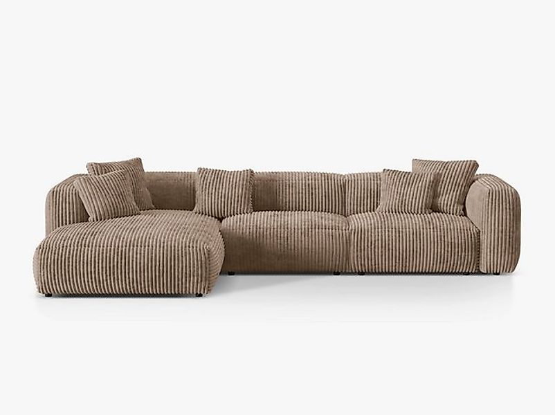 Micadoni Ecksofa Martina, 3-Sitzer günstig online kaufen