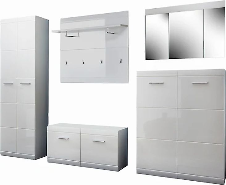 GERMANIA Garderoben-Set »Adana« Set, 5 Stk. tlg. günstig online kaufen