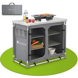 Juskys Campingschrank Ruda mit Tasche, klappbar, günstig online kaufen