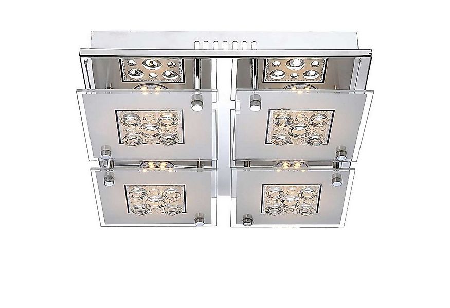 GLOBO LIGHTING Deckenleuchte Deckenleuchte LED Wohnzimmer Deckenlampe eckig günstig online kaufen