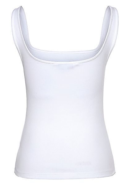 Calvin Klein Jeans Tanktop "CK RIB TANK TOP", mit eckigem Ausschnitt günstig online kaufen