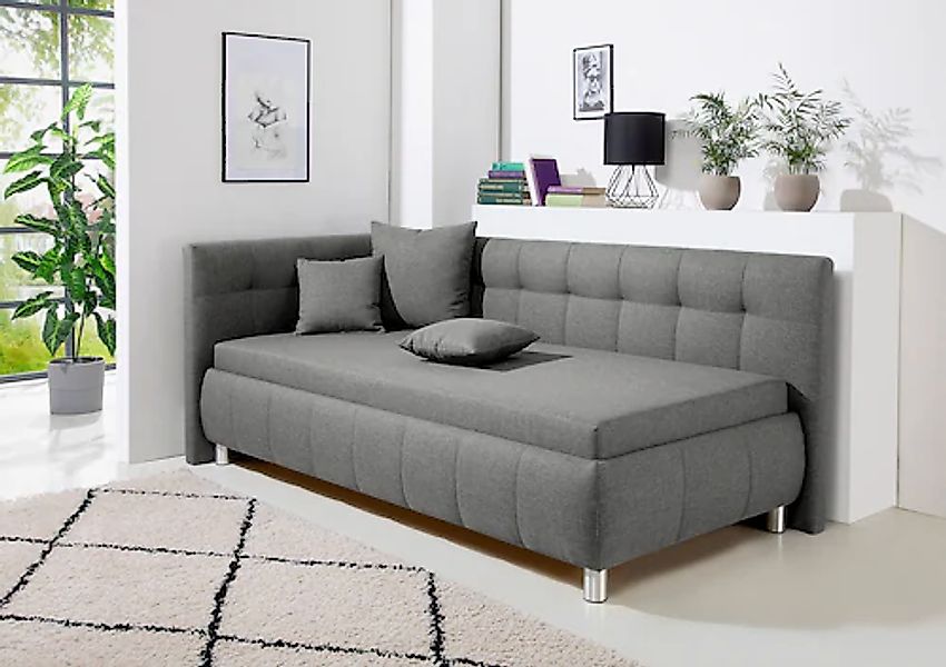 Maintal Polsterliege "Malea" mit Bettkasten, in 3 Breiten, Federkern- oder günstig online kaufen