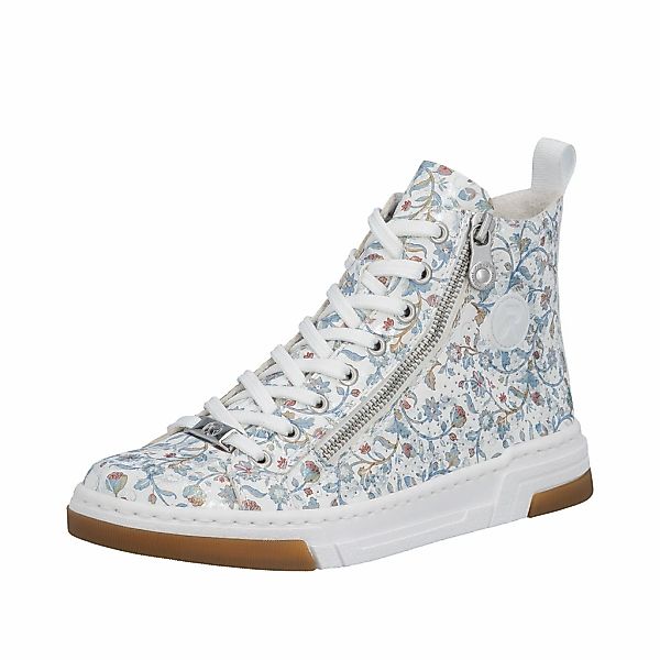 Rieker Sneaker High Top-Sneaker, Freizeitschuh, Schnürschuh mit Plateausohl günstig online kaufen