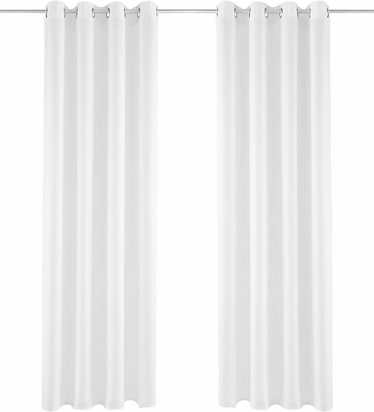 my home Gardine »Nora«, (1 St.), Blickdicht, Leinenlook, Polyester günstig online kaufen
