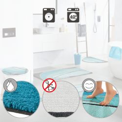 REDBEST Badematte WC-Vorlage "Lynn", Höhe 20 günstig online kaufen