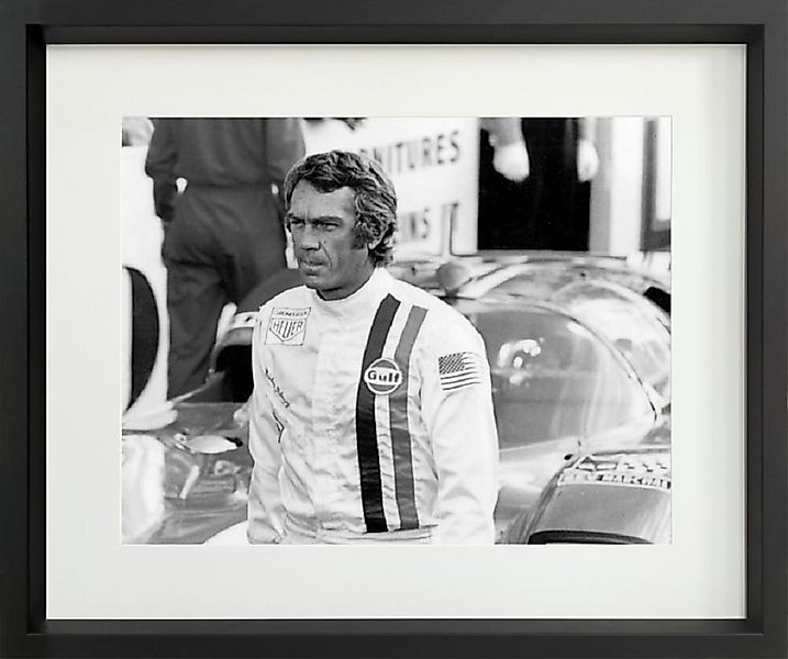 Bild im Rahmen Prestige - Le Mans 50*60 cm schwarz günstig online kaufen