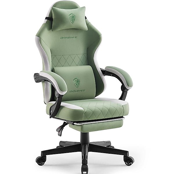 Dowinx Gaming-Stuhl Premium Gaming-Sessel mit Fußstütze günstig online kaufen