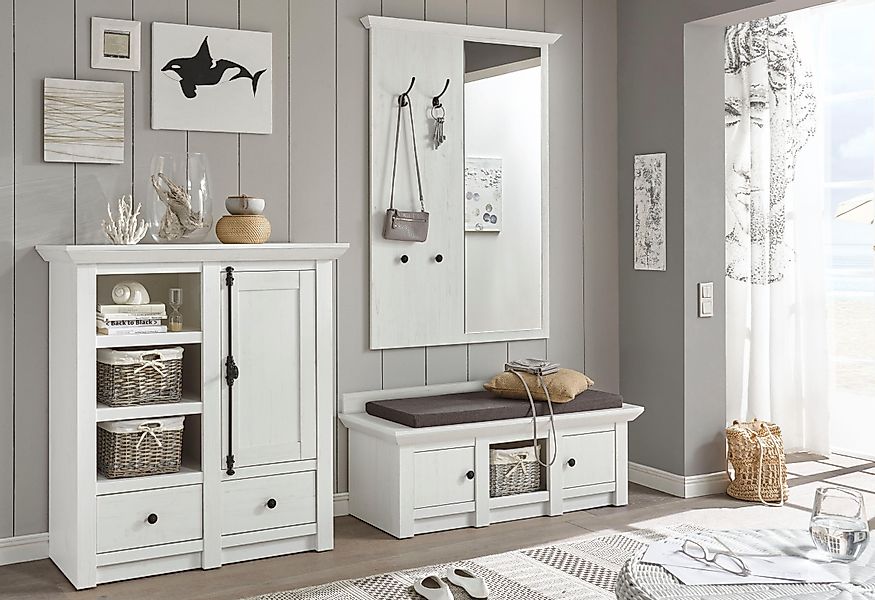 Home affaire Garderoben-Set "California, Komplettset im Landhausstil, moder günstig online kaufen