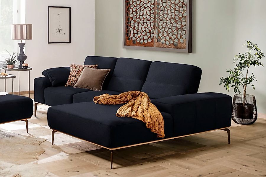 W.SCHILLIG Ecksofa "run, Designsofa mit tollem Sitzkomfort, bequem, L-Form" günstig online kaufen