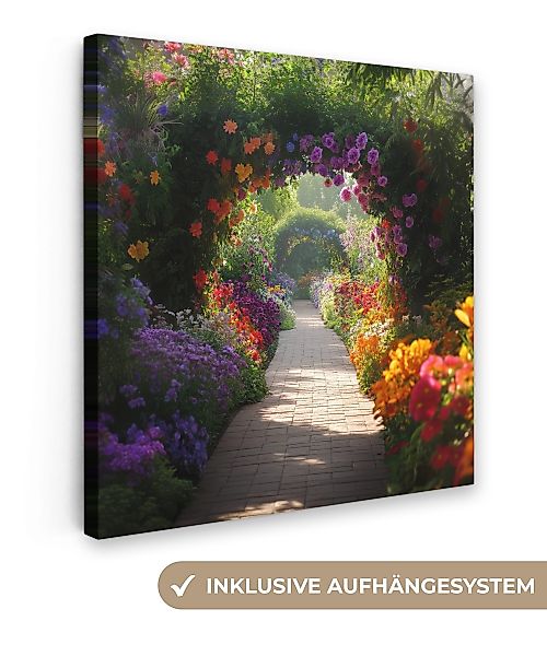 OneMillionCanvasses® Leinwandbild Durchblick - Weg - günstig online kaufen