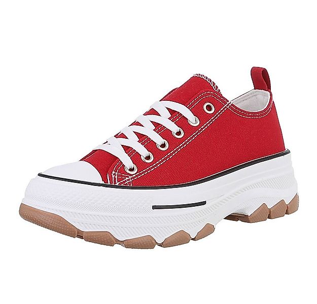 Ital-Design Damen Low-Top Freizeit Sneaker (88930397) Keilabsatz/Wedge Snea günstig online kaufen