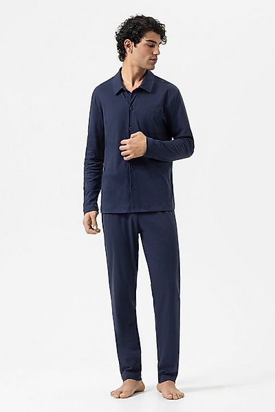 Mey Schlafanzug Serie Pure Night Uni (2 tlg) Zeitlos eleganter Pyjama, Fein günstig online kaufen