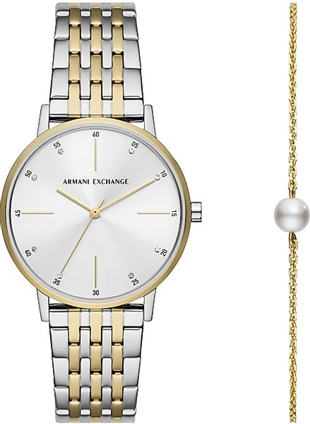 ARMANI EXCHANGE Quarzuhr AX7156SET, (Set, 2-tlg., günstig online kaufen