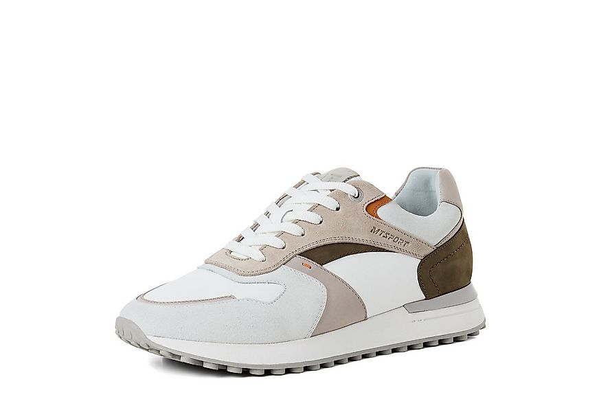 MARCO TOZZI Sneaker, Freizeitschuh, Halbschuh, Schnürschuh mit Kontrastbesä günstig online kaufen