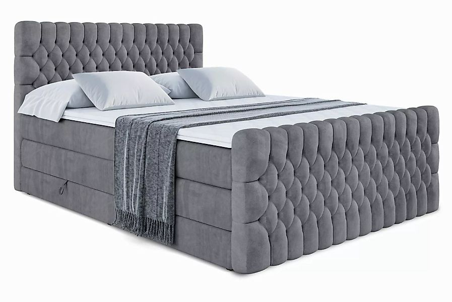 ALTDECOR Boxspringbett SERENE-Z KING (Multipocket-Matratze H4, günstig online kaufen
