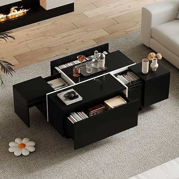 BlingBin Couchtisch Kaffeetisch Beistelltisch Wohnzimmertisch (1-St., günstig online kaufen