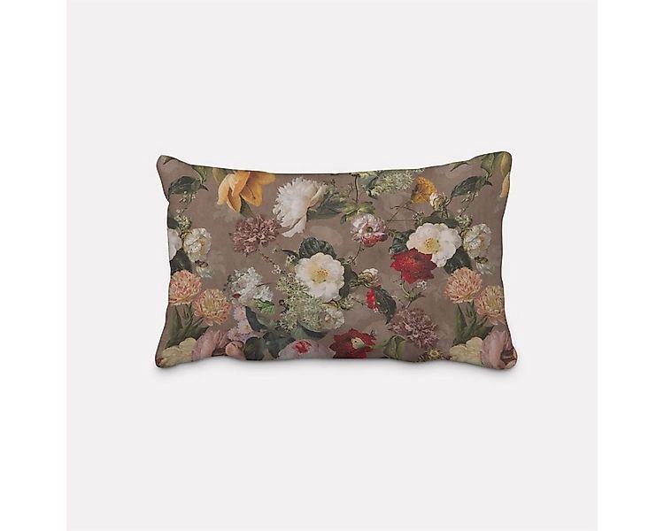 SCHÖNER LEBEN. Dekokissen SCHÖNER LEBEN. Kissenhülle Samt Vintage Rosen Blu günstig online kaufen