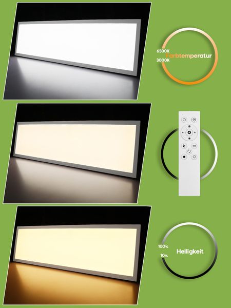 Oraymin LED Panel Dimmbar LED Deckenleuchte günstig online kaufen