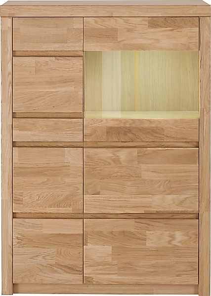 Home affaire Vitrine "Silkeborg", Höhe, 125 cm günstig online kaufen