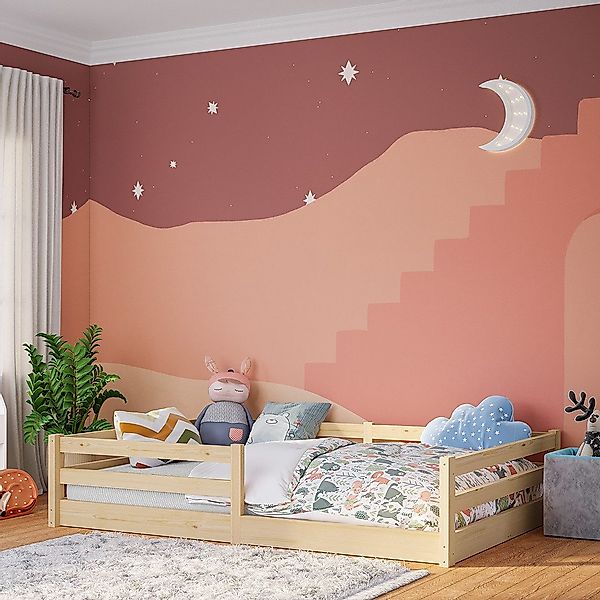 Bellabino Kinderbett Iskri mit Rausfallschutz und günstig online kaufen