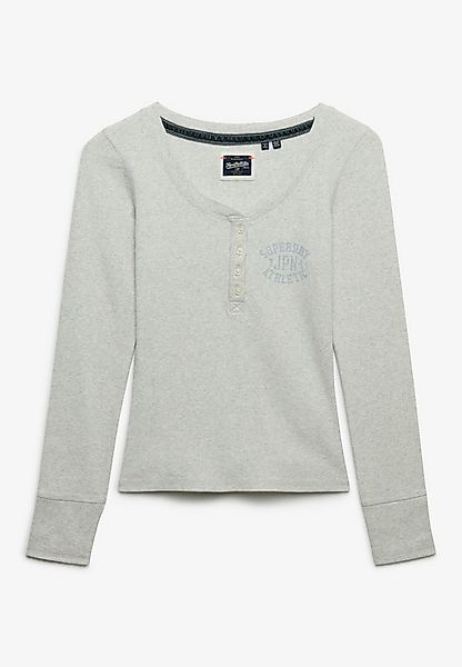 Superdry Langarmshirt ATHLETIC BUTTON DOWN LS TOP Baumwolle, skinny fit günstig online kaufen