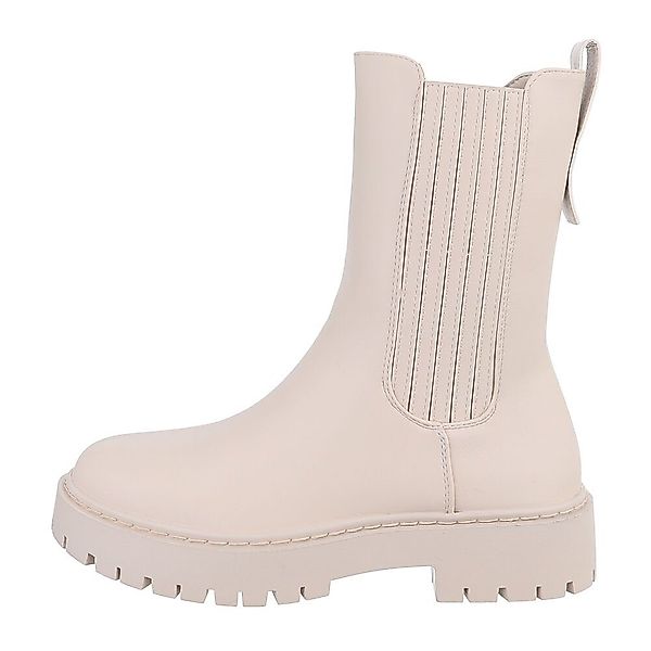 Ital-Design Damen Freizeit Plateaustiefelette (84989622) Blockabsatz günstig online kaufen