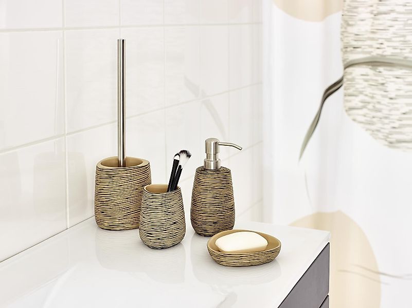Ridder Seifenspender Wood beige günstig online kaufen