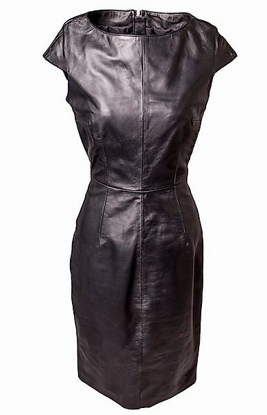 Be Noble Lederkleid Maxima Designkleid in einer raffinierten Schulterpartie günstig online kaufen