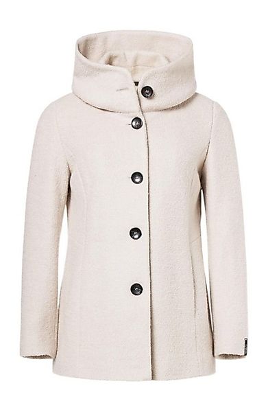 Milo Wintermantel Jesse (Wollmischung, warm, mit Kapuze) offweiss Damen günstig online kaufen