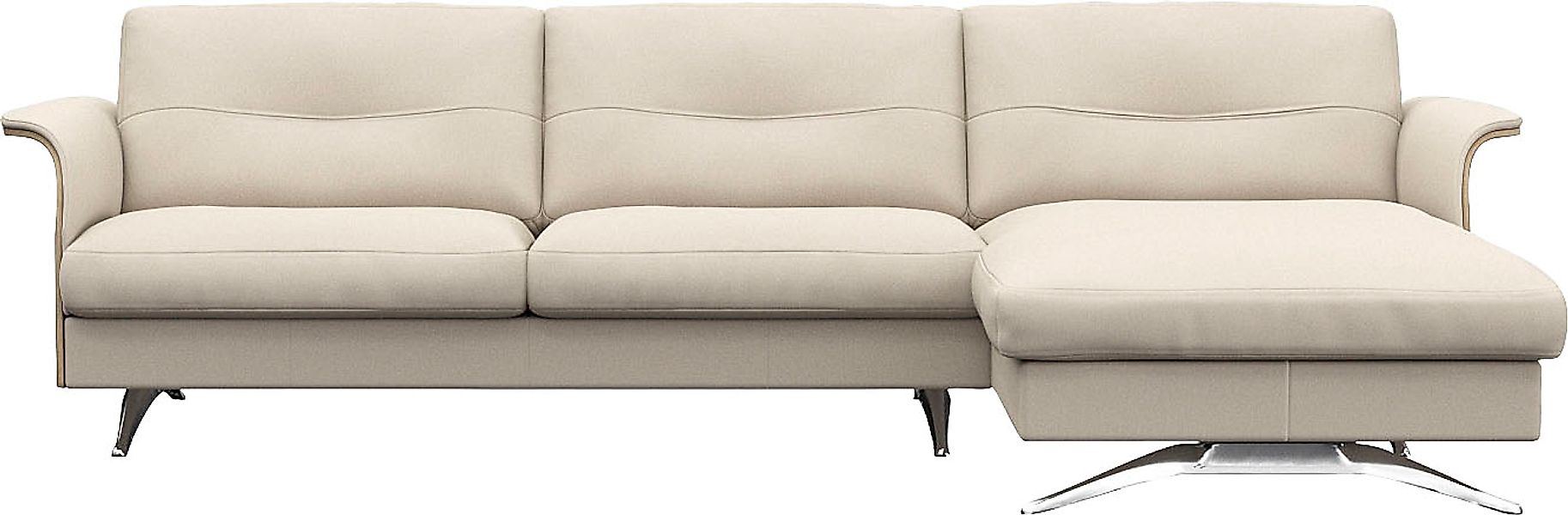 FLEXLUX Ecksofa »Glow bequem und komfortabel durch hochwertigen Sitzaufbau, günstig online kaufen