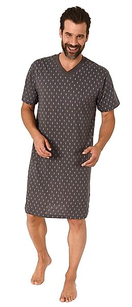 Normann Pyjama Herren Nachthemd kurzarm in günstig online kaufen