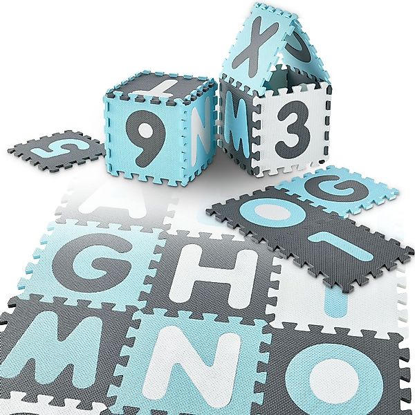 Juskys Puzzlematte Noah, EVA Schaumstoff, rutschfest, günstig online kaufen