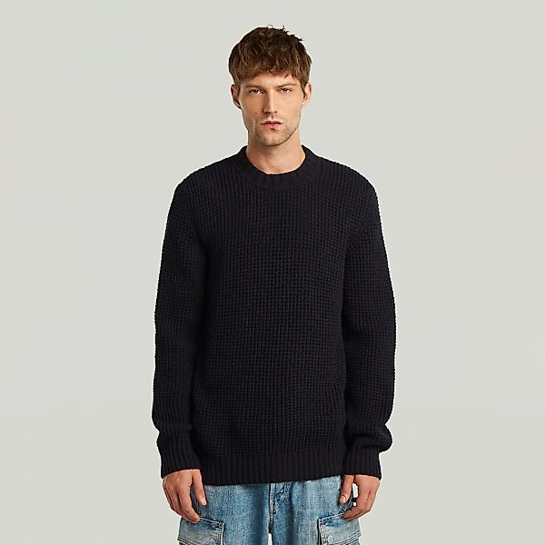 G-STAR Strickpullover "Chunky Knit", im Regula Fit mit Rundhals günstig online kaufen