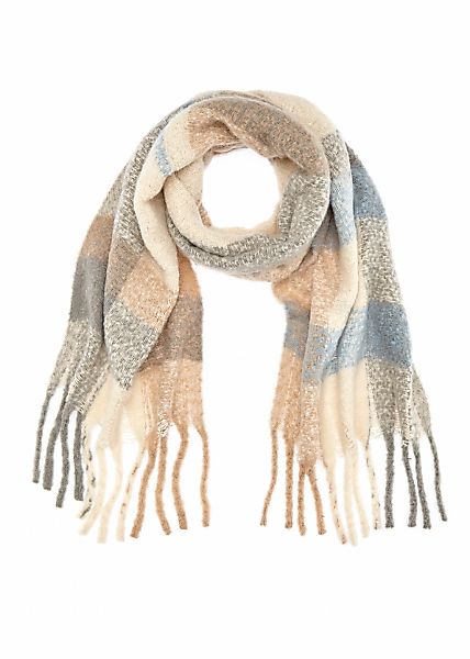 LASCANA Schal "Fransenschal", weicher Winterschal, Damenschal, Modeschal, X günstig online kaufen