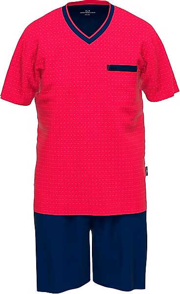 GÖTZBURG Pyjama Herren-Shorty Single-Jersey gemustert günstig online kaufen