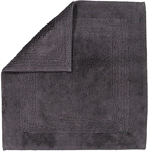 Cawö Home Badteppiche Luxus Badteppich 1000 - Farbe: basalt - 740 - 60x60 c günstig online kaufen