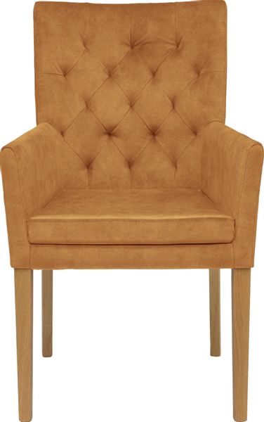 Home affaire Esszimmerstuhl »Colorado BESTSELLER« () Samtvelours mit Massiv günstig online kaufen