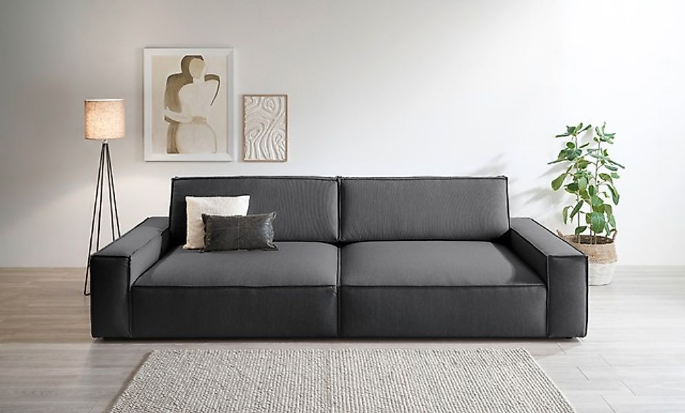 Home affaire Big-Sofa "NEU: SHERWOOD XXL, Big-Sofa (316cm), extra tiefe Sit günstig online kaufen