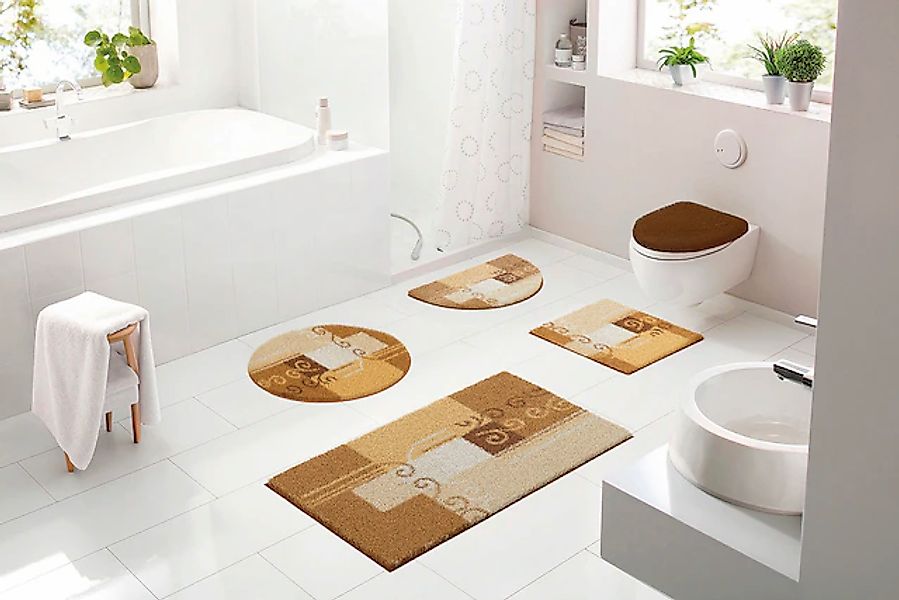 Grund Badematte »Frida« Höhe 20 mm rutschhemmend beschichtet schnell trockn günstig online kaufen