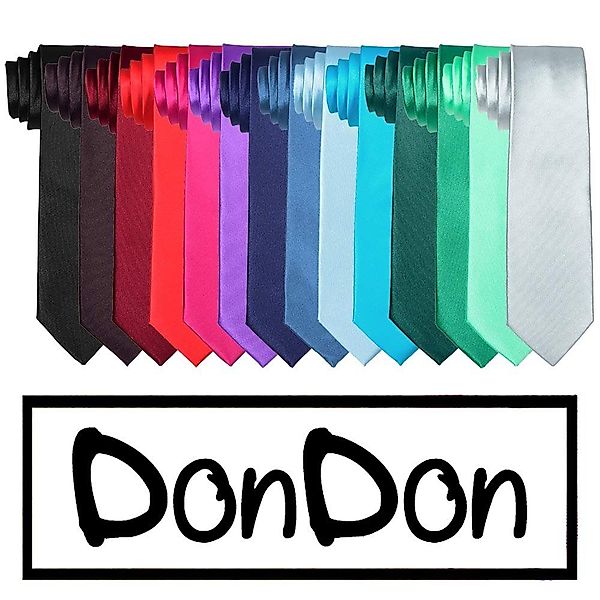 DonDon Krawatte Krawatte 7 cm breit günstig online kaufen