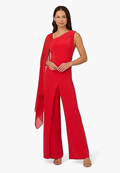 Adrianna Papell Jumpsuit Asymmetrical Jersey Jumpsuit Abendessen, Hochzeit, günstig online kaufen