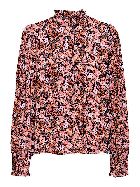 VERO MODA High Neck Bluse Damen Schwarz günstig online kaufen