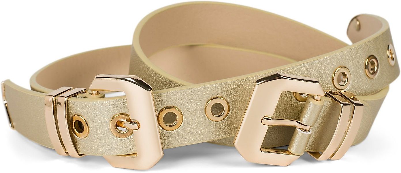 styleBREAKER Synthetikgürtel Doppel Schnallen Gürtel mit günstig online kaufen