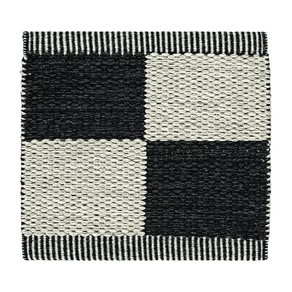 Checkerboard Icon Teppich 85x200 cm Midnight black günstig online kaufen