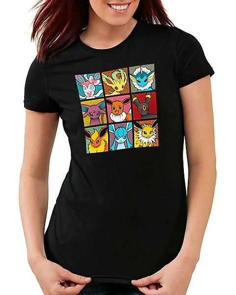 style3 T-Shirt Eeveelution amiibo planet go pokemon ball pikachu günstig online kaufen