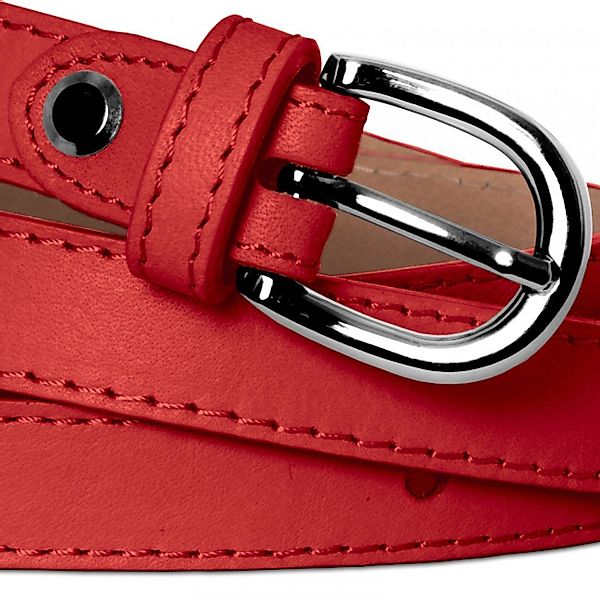 Caspar Taillengürtel GU273 aus echtem Leder günstig online kaufen