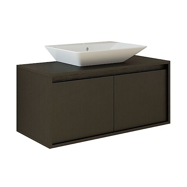 Roomart Badmöbel-Set, (Badezimmermöbel ATLANTIC 100cm in günstig online kaufen